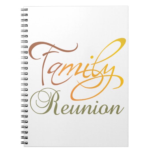 Gezinshereniging Notitieboek (Voorkant)