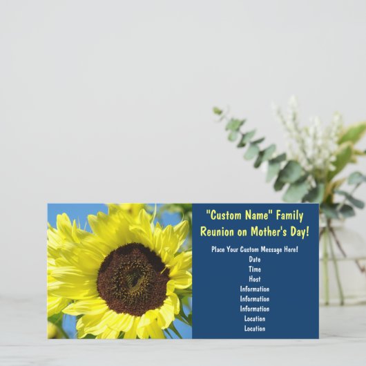 Gezinshereniging op Moederdag! Gebeurtenisuitvindi (Staand voorkant)