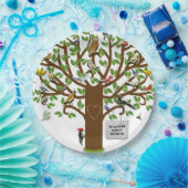 Gezinshereniging Papieren Bordje (Feest)