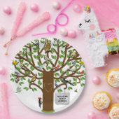 Gezinshereniging Papieren Bordje (Feest)