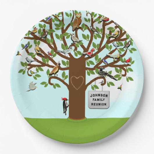 Gezinshereniging Papieren Bordje (Voorkant)