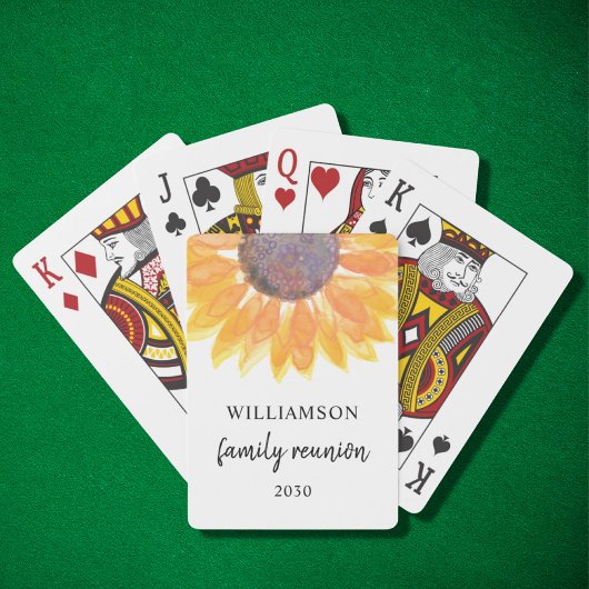 Gezinshereniging Pokerkaarten