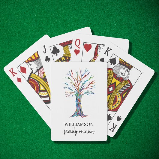 Gezinshereniging Pokerkaarten