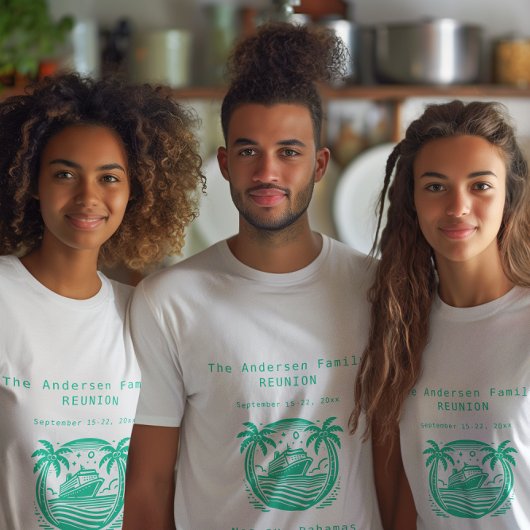 Gezinshereniging | Reunion Cruise Group T-shirt