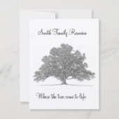 Gezinshereniging RSVP Kaartje (Voorkant)