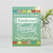 Gezinshereniging Save The Date (Staand voorkant)