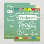 Gezinshereniging Save The Date (Voorkant / Achterkant)