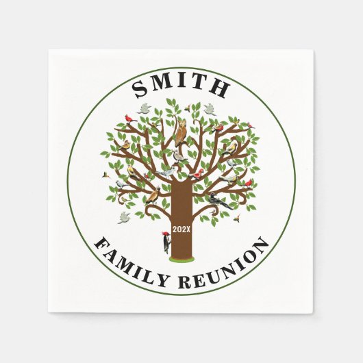 Gezinshereniging Servet (Voorkant)