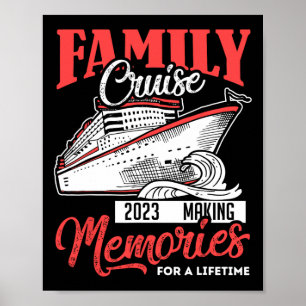 Gezinshereniging Shirt 2023 Vacation Funny Party T Poster