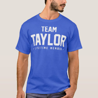 Gezinshereniging Shirt Team Taylor Matching Gift