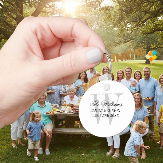 Gezinshereniging sleutelhangers met aangepaste naa
