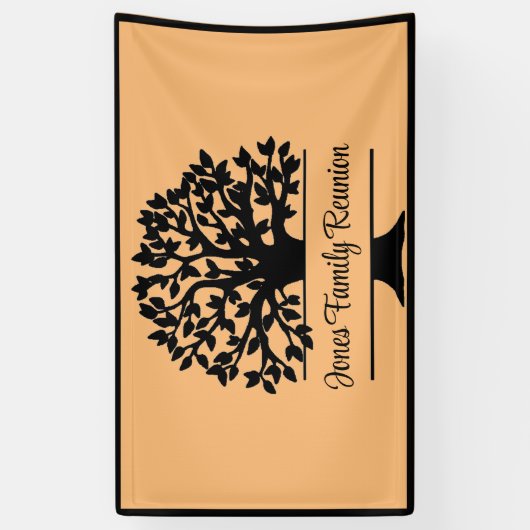 Gezinshereniging Spandoek (Verticaal)