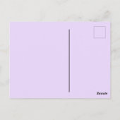 Gezinshereniging sparen de datum Trendy aankondigi Briefkaart (Achterkant)