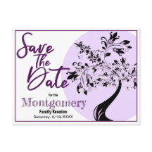 Gezinshereniging sparen de datum Trendy aankondigi