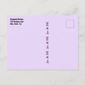 Gezinshereniging sparen de datum Typografie Modern Aankondigingskaart (Achterkant)