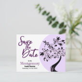 Gezinshereniging sparen de datum Typografie Modern Aankondigingskaart (Staand voorkant)