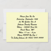 gezinshereniging stikt de dingen op uitnodiging (Achterkant)