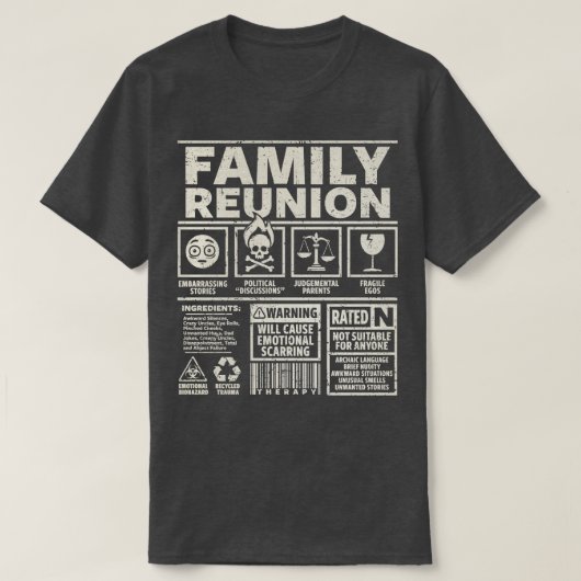 Gezinshereniging T-shirt (Design voorkant)