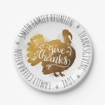 Gezinshereniging Thanksgiving. Personaliseer.