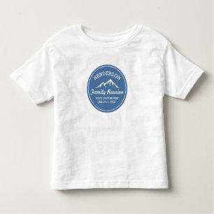 gezinshereniging Trip Cool Mountain Peaks Kinder Shirts