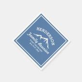  gezinshereniging Trip Cool Mountain Peaks Servet (Hoek)