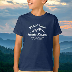 gezinshereniging Trip Cool Mountain Peaks T-shirt