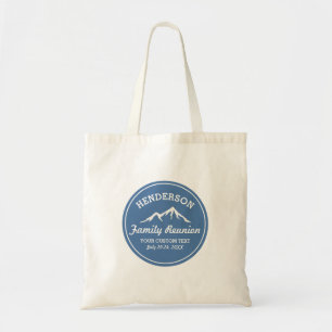  gezinshereniging Trip Cool Mountain Peaks Tote Bag