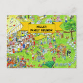 Gezinshereniging Uitnodiging Briefkaart (Voorkant)