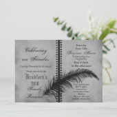 Gezinshereniging - Uitnodigingen - Boek - Grijs (Staand voorkant)