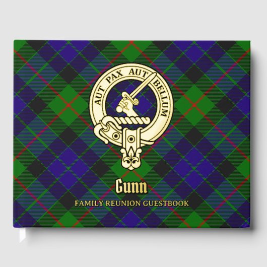 Gezinshereniging van Gunn Gastenboek (Voorkant)