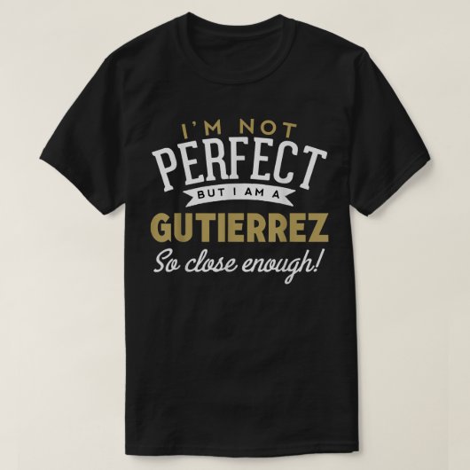 Gezinshereniging van Gutierrez T-shirt (Design voorkant)