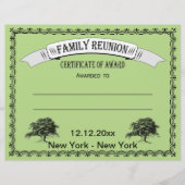 Gezinshereniging/verwervingsbewijs Flyer (Voorkant)