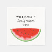 Gezinshereniging watermeloen servet (Voorkant)
