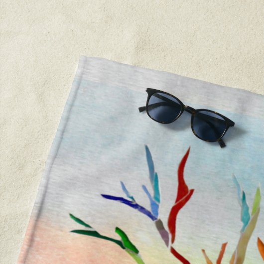 Gezinshereniging Waterverf gezinshiërarchie Strandlaken (In situ)