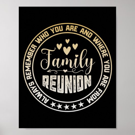 Gezinshereniging weet altijd wie je bent poster (Voorkant)