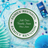 Gezinshereniging Wegwerpbare Borden Papieren Bordje (Feest)