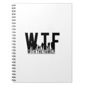 gezinshereniging WTF met het gezin Notitieboek (Voorkant)