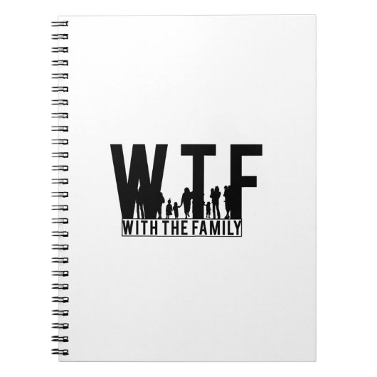 gezinshereniging WTF met het gezin Notitieboek (Voorkant)
