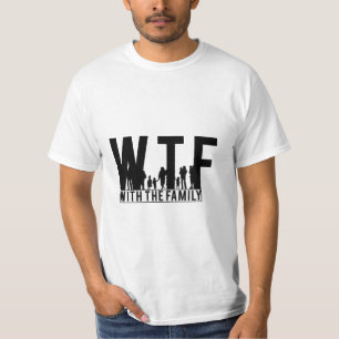 gezinshereniging WTF met het gezin T-shirt