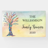 gezinsherenigingsbanner spandoek (Horizontaal)