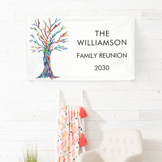 gezinsherenigingsbanner spandoek (Insitu)