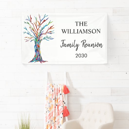 gezinsherenigingsbanner spandoek (Insitu)