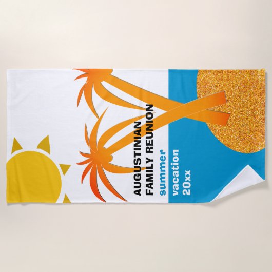 Gezinsherenigingszomervakantie Strandlaken (Voorkant)