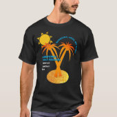 Gezinsherenigingszomervakantie T-shirt (Voorkant)