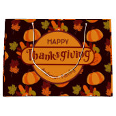 Gezinsherfst laat Turkije pompoen Groot Cadeauzakje (Voorkant)