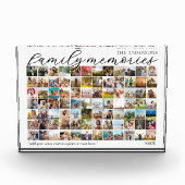 Gezinsherinneringen gepersonaliseerde 84 Afbeeldin Fotoblokken (Voorkant)