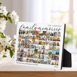Gezinsherinneringen gepersonaliseerde 84 Afbeeldin Fotoplaat<br><div class="desc">Creëer uw eigen gepersonaliseerde familie fotoblok. Eenvoudig te personaliseren door uw favoriete afbeeldingen en aangepaste tekst toe te voegen.</div>
