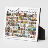 Gezinsherinneringen gepersonaliseerde 84 Afbeeldin Fotoplaat (Zijkant)