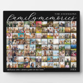 Gezinsherinneringen Gepersonaliseerde 96 Fotocolla Fotoplaat (Voorkant)