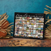Gezinsherinneringen Gepersonaliseerde 96 Fotocolla Fotoplaat (Zijkant)